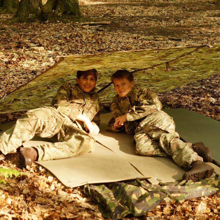 pupils laying on the floor